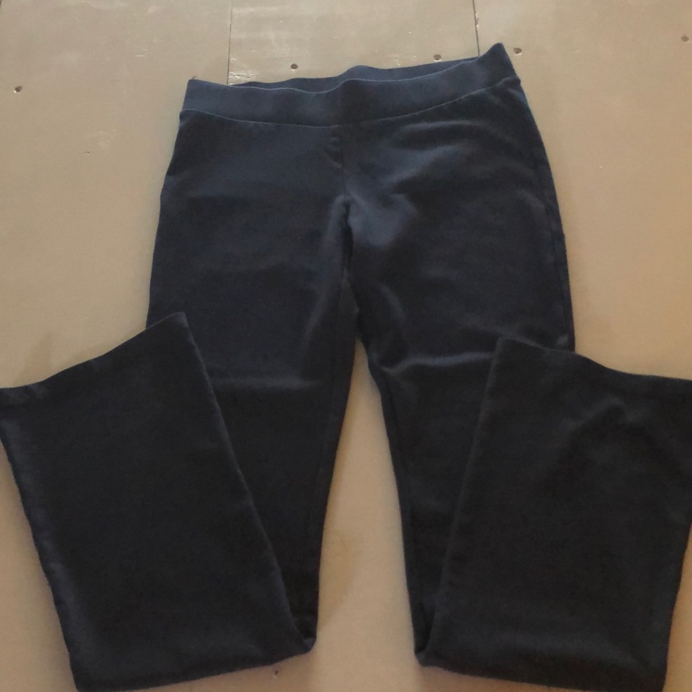 CAbi Stretch Bootcut Navy Pants